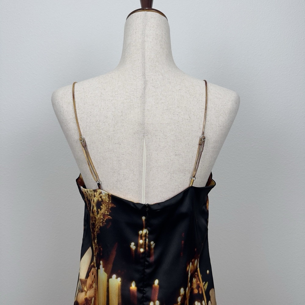 Forever‎ 21 x Romeo & Juliet Dress Womens M Slip Dress Romantic Gothic 90s Y2K - Picture 8 of 14
